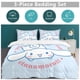 thumbnail image 5 of Cinnamoroll Quilt Set Thicken Soft 3 Pieces Bedding Set All Season Duvet Cove with 2 Pillowcases for Adult Women Girls Teens Home Room Decor, 5 of 5