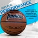 thumbnail image 5 of Baloncesto Franklin Sports 5000 oficial, tamaño 7 (29,5 cm), color marrón y negro, 5 of 7