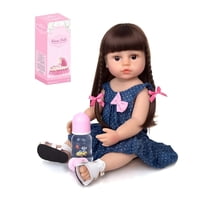 Ali Chile - Muñeca Infantil Bebé Realista Silicona Azul