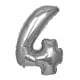 thumbnail image 1 of Globo mylar 32" silver # 4, 1 of 1