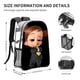 thumbnail image 2 of Bebé Jefe Niña Blanca Mochila Transparente Temática Resistente Y Duradera Bolsa See through Para Trabajo Deporte Universidad Y Viaje 31 × 43 Cm, 2 of 6