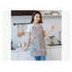 thumbnail image 1 of Delantal Pechera De Impermeable Rayas Ajustable Con Bolsillo, 1 of 2