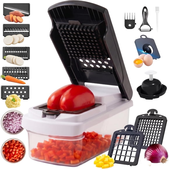 Picador de Verduras Hampton Distribution 15 en 1 con 7 Cuchillas