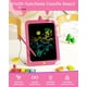 thumbnail image 3 of Tableta LCD TEKFUN de 8.5 pulgadas con forma de unicornio, rosa, 3 of 7