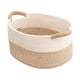 thumbnail image 2 of Cestas Tejidas Con Cuerda De Algodón Para Organizar Cesta De Juguetes Portátil Para Gatos Y Perros, 22cm X 16cm X 11cm, 2 of 5