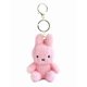 thumbnail image 1 of Llavero de peluche rosa MSGlobal 13 cm, 1 of 5