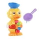 thumbnail image 1 of Baby Funny Wheel Floating Duck Water Games Play Bath Plastic Toys Spray Water Duck, 1 of 3