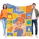 thumbnail image 1 of Blippi anti-pilling, suave, ligera, esponjosa y acogedora de lujo para hogar y cocina – Perfecta para niños y adultos,130X150cm, 1 of 6