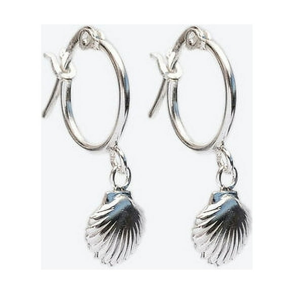 Aros Mujer Plata Conchita Ostra