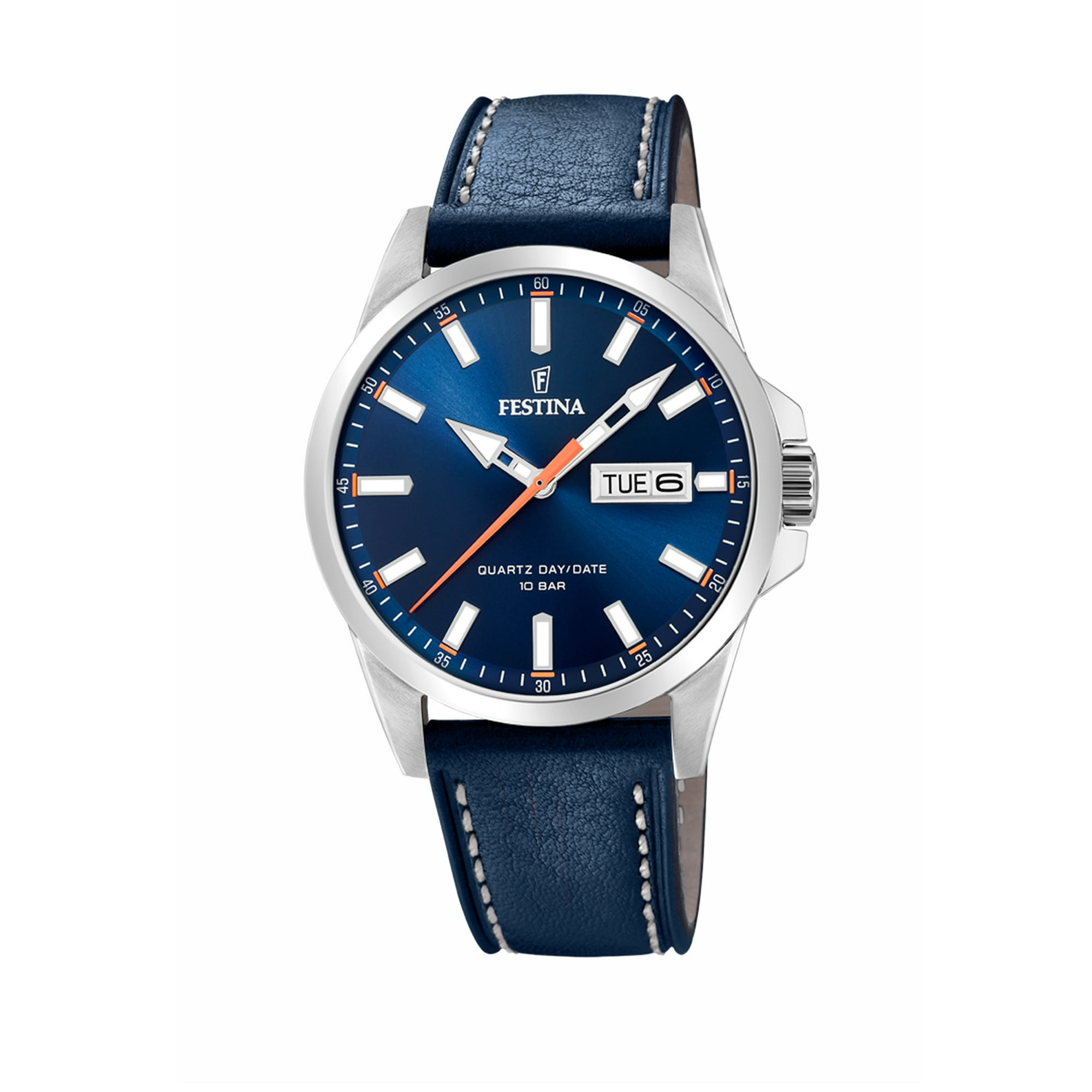 Reloj F20358/3 Festina Azul Hombre Acero Clásico