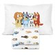 thumbnail image 1 of Juego de sábanas Sunny Side Up Bluey & Friends Twin, 3 piezas, 1 of 6