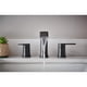thumbnail image 3 of Grifo de baño Moen Genta, 8 pulgadas, amplio y 2 manijas, negro mate, 3 of 8