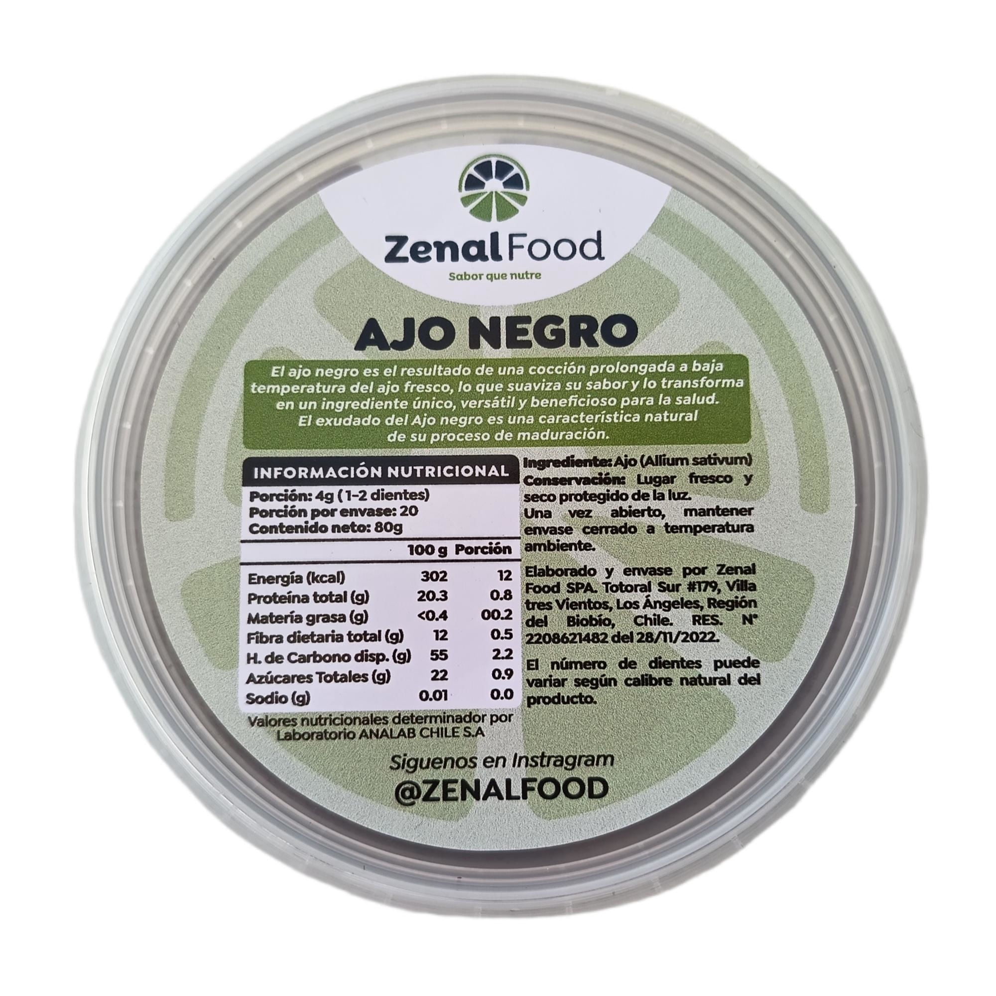 Ajo Negro Pote 80 g