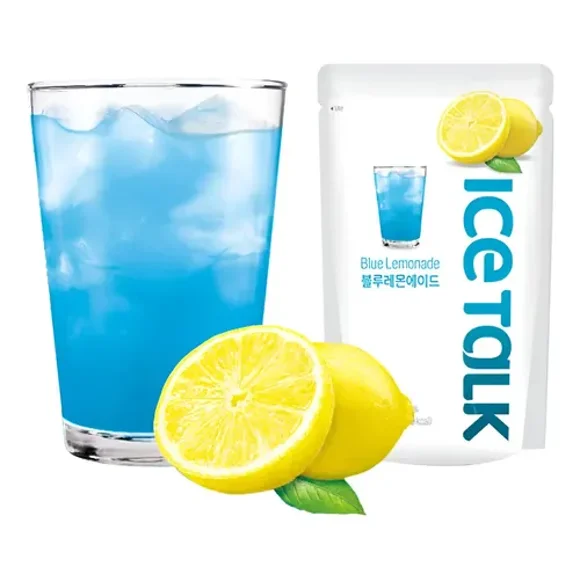 Ice talk limonada azul pack (x10)