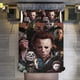 thumbnail image 3 of Michael Myers Halloween Duvet Cover Set 3 Piece Bedding Set Double Sided Printing Decorative Comforter Cover Set, 3 of 5