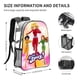 thumbnail image 2 of Totally Spies Mochila transparente temática, resistente y duradera, bolsa see-through para trabajo, deporte, universidad y viaje, 31 × 43 cm, 2 of 6