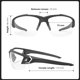 thumbnail image 5 of Gafas de seguridad EDGE Khor G2 ANSI Z87 marco de nailon transparente, 5 of 7