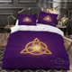 thumbnail image 1 of Celtic Knot Themed Bedding Three-Piece Set Duvet Cover and Pillowcase Set, 1 of 1