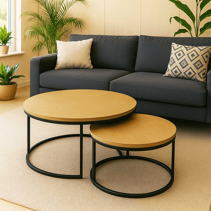 Alaia Home - Mesas De Centro Anidadas Atlanta