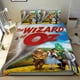 thumbnail image 1 of El Mago de Oz Conjunto de sábanas temático, trío de piezas, cómodo y amigable con la piel, diseño único, regalo de decoración para el hogar para familiares, amigos y fans,135cm *200cm, 1 of 6