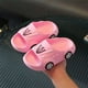 thumbnail image 1 of Boys Cartoon Car Lightweight Non-Slip Open Toe Slides For Toddlers Kids Children, Summer, 1 of 3