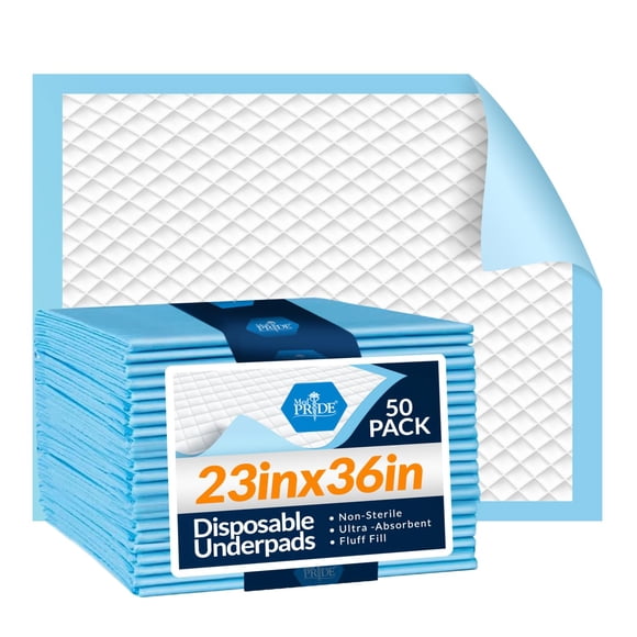 Almohadillas desechables MED PRIDE 58x91cm (15 unidades)