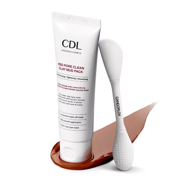 Mascarilla Facial Red Mud Para Limpieza Profunda De Poros