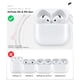 thumbnail image 2 of Estuche Proof Labs negro con mosquetón para AirPods (4 y 5), 2 of 7