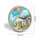 thumbnail image 2 of Las reglas de Rosie-Theme Round Button Badge: Premium Metal Construction, Ideal for High-End Events 2.8 cm, 2 of 6