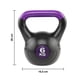 thumbnail image 2 of Kettlebell Pesa Rusa Cemento Color 6 Kg Negro, 2 of 6