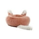 thumbnail image 3 of Cama Redonda Tipo Orejas Perros Y Gatos 50cm Antideslazante - Rosa, 3 of 5
