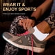 thumbnail image 4 of Calcetines deportivos de corte bajo para correr, para hombre y mujer (6 pares), 4 of 5