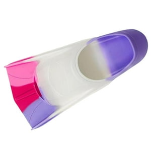 Ioensy - Aletas De Natación Para Niños Aletas De Entrenamiento De Natación De Buceo Cortas Para Principiantes Niñas Niños Violeta M