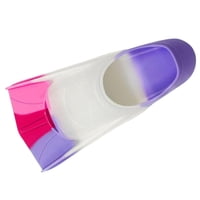 Ioensy - Aletas De Natación Para Niños Aletas De Entrenamiento De Natación De Buceo Cortas Para Principiantes Niñas Niños Violeta M