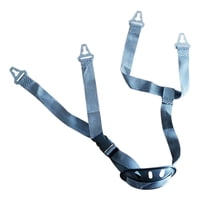 Ioensy - Correa Para El Mentón Del Casco Hebilla De Liberación Rápida Acoplamiento De La Correa Para El Mentón Del Casco Duro Agujero En T Azul