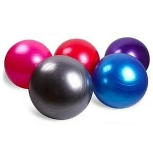 Inaltum Fitness - Set Balon Pelota Yoga Pilates 95 Cm + Inflador - Azul