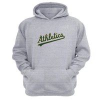 Genérico - Polerón Canguro Athletics Gris Claro Talla Xs Unisex