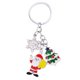 thumbnail image 5 of llavero de santa claus colgante llaveros de navidad para regalos de navidad # 3, 5 of 5