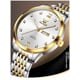 thumbnail image 3 of Reloj de Hombre Elegante Movimiento Cuarzo Bicolor Acero Inoxidable, 3 of 3