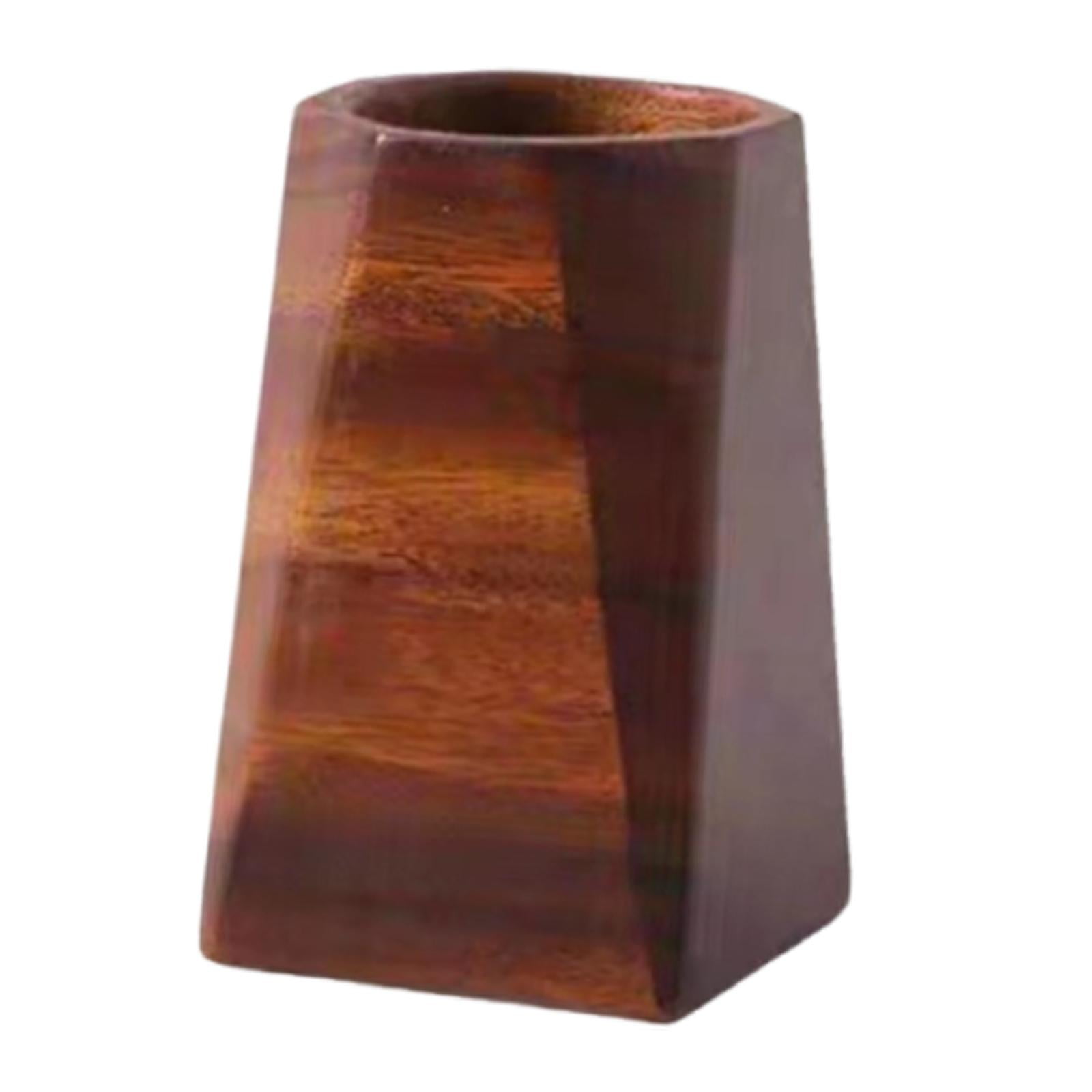 Bothyi - Caja De Almacenamiento Para Bolígrafos De Escritorio, Caja De Almacenamiento De Escritorio De Madera Para Papelería De Oficina, Estilo Hogareño A