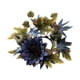 thumbnail image 3 of Corona De Calabaza De Otoño Corona De Cosecha De Acción De Gracias Adorno Para El Hogar Hojas De Arce Rústicas Corona De Calabaza Floral Corona De Hal Azul, 3 of 5