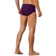 thumbnail image 3 of INSPIRE CHIC Ropa interior de hombre sólida de cintura alta, cómoda y transpirable, 4 paquetes 32 1 Azul oscuro 1 Rojo 1 Púrpura 1 Azul, 3 of 5
