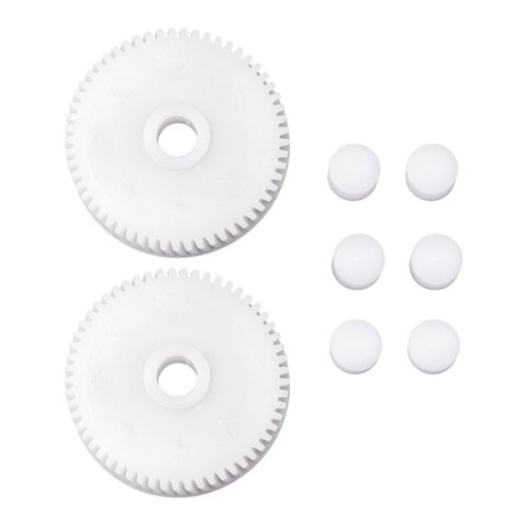 Ioensy - Kit De Reparación De Engranajes De Motor De Faros Delanteros Para Reemplazo Directo 1988-1996