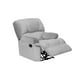 thumbnail image 3 of Bergere Perugia Reclinable Tela Velvet Gris, 3 of 3