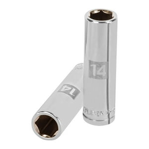 Truper - Dado Hexagonal Milimetrico Cuadrante 1/2"" Largo 14Mm