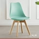 thumbnail image 2 of Comedor Mesa Eames Vidrio 100 cm + 4 Sillas Tulip Menta, 2 of 8