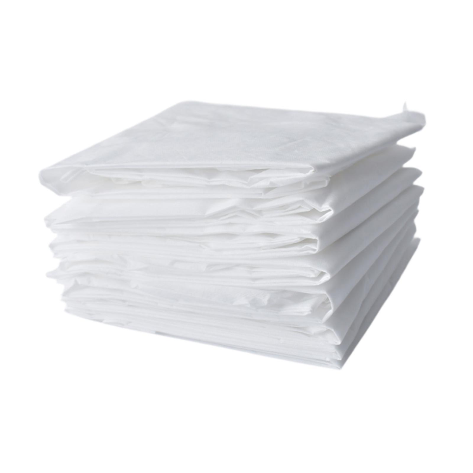 Magideal - 10 Sábanas Desechables Ajustables Para Camilla De Con Orificios Para La Cara, Transpirables, Ligeras Y Portátiles, Para Salón De Belleza En , 70X190Cm