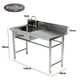 thumbnail image 4 of Lavafondos Acero Inox. 120x60x90 cm. Secador derecho, 4 of 10