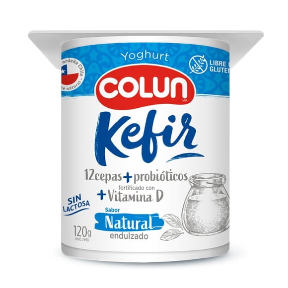 Yoghurt Kefir Natural, 120 g
