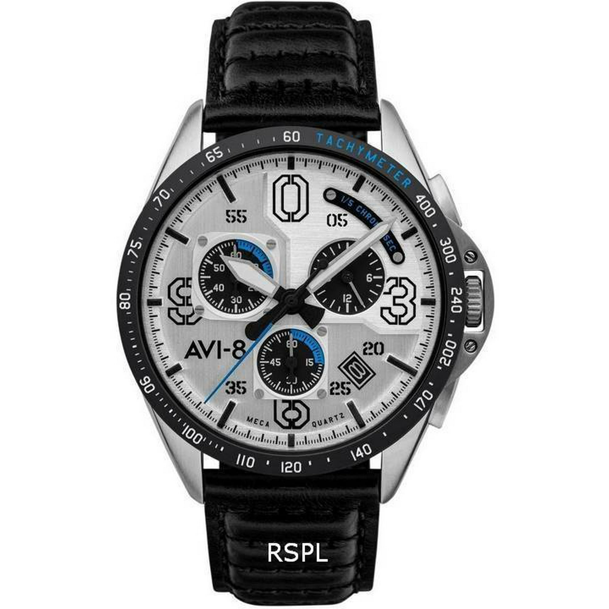 Reloj Avi-8 P-51 Mustang Command Pilot Blakeslee Cronógrafo Cuarzo Av-4077-01 Para Hombre
